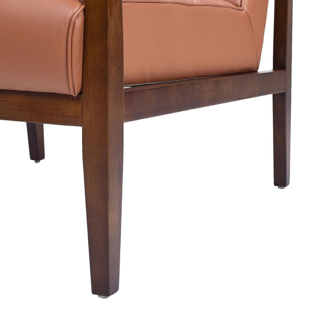 Jennifer Taylor Home Kenneth Accent Chair in Brown, , large