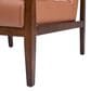 Jennifer Taylor Home Kenneth Accent Chair in Brown, , large