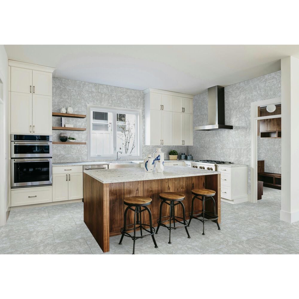 Emser Unified Gray 12" x 24" Glazed Porcelain Tile, , large