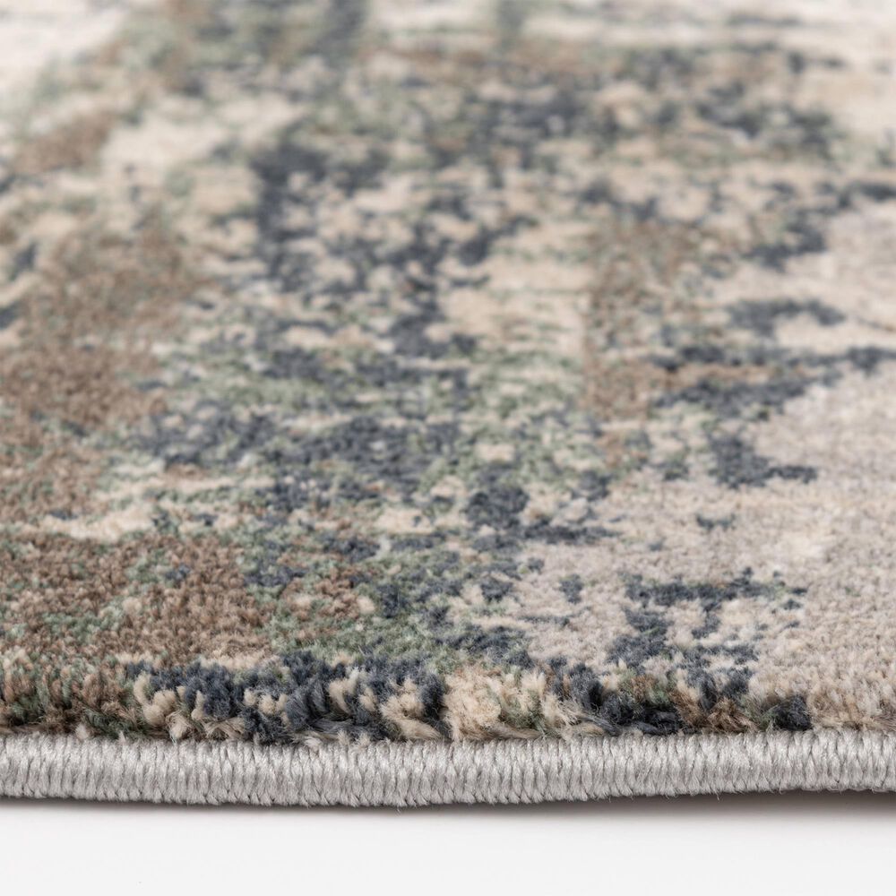 Central Oriental Montville Desmonia 7&#39;10&quot; x 9&#39;10&quot; Storm and Vintage Blue Area Rug, , large