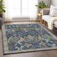 Dalyn Rug Company Hatay HY6 9" x 12" Navy Area Rug, , large