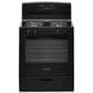 Amana 30" Freestanding Gas Range with Bake Assist Temps in Black, , large