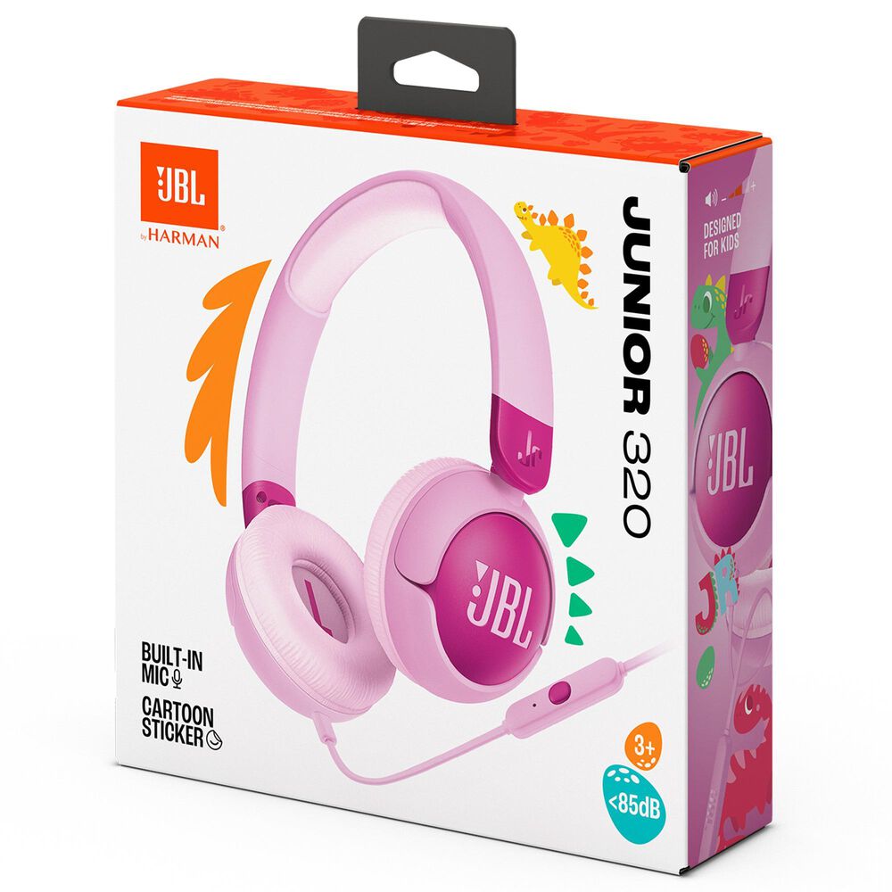 JBL Junior 320 On-Ear Wired Headphone in Purple, , large