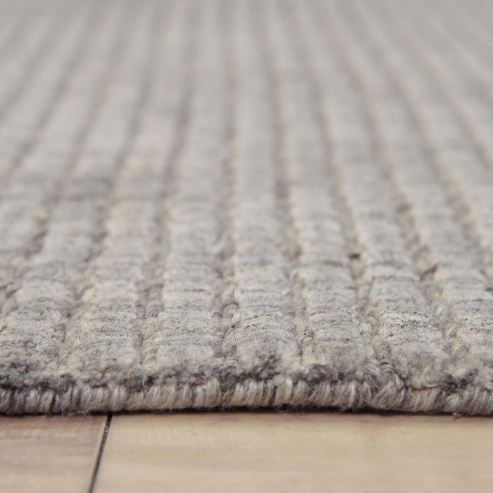 RIZZY Cable Gray 2'6" x 8' Runner, , large