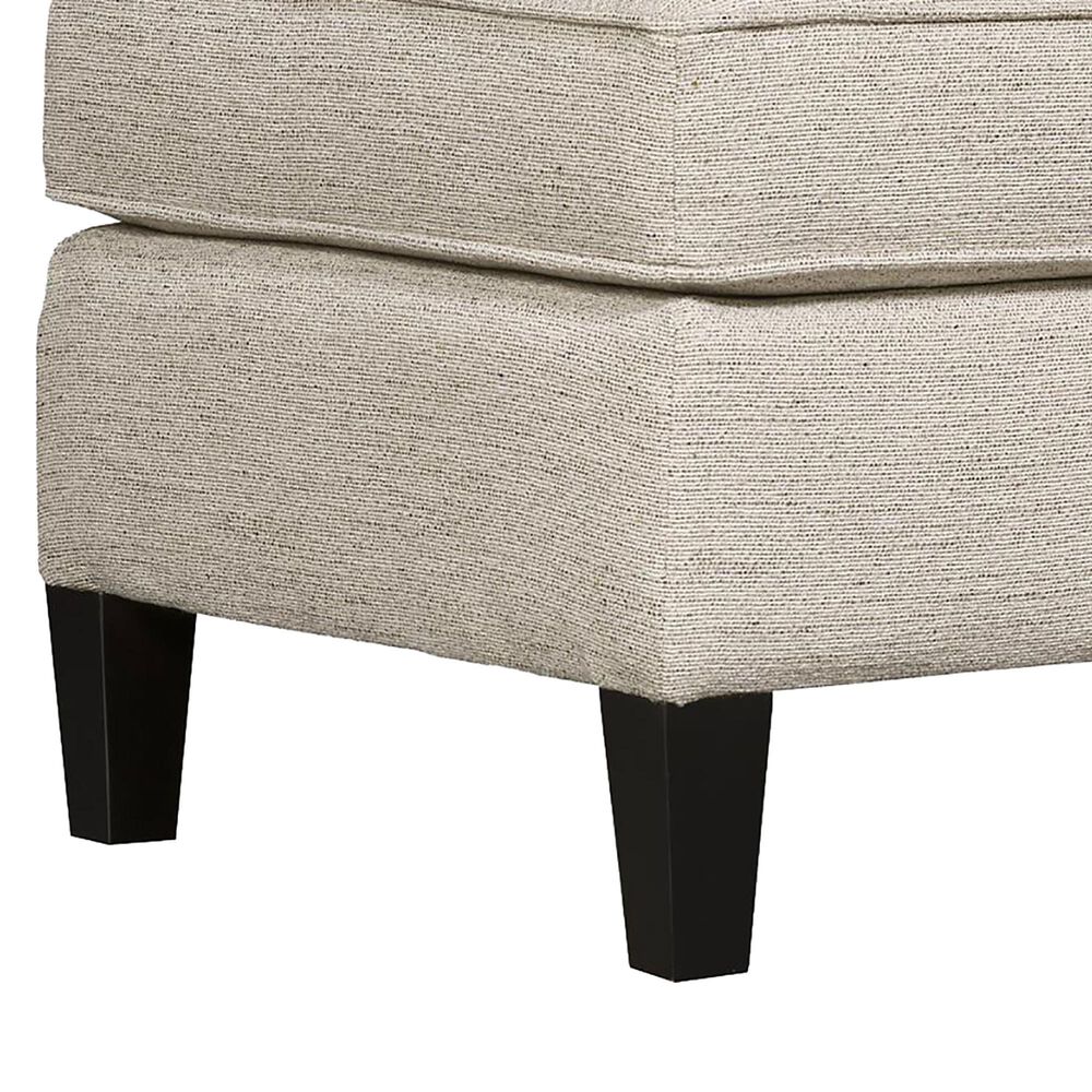 Bernhardt Addison Ottoman in White and Cream, , large