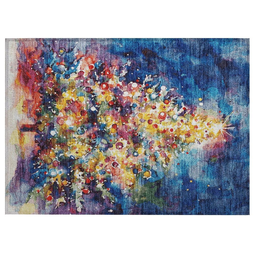 Dalyn Rug Company Wonderland WN14 1"8" x 2"6" Navy Indoor/Outdoor Area Rug, , large