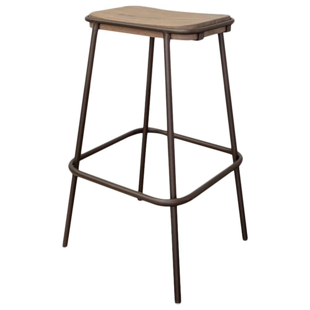 International Furniture Wood and Metal Parota 3-Piece Bar Set in Natural, , large