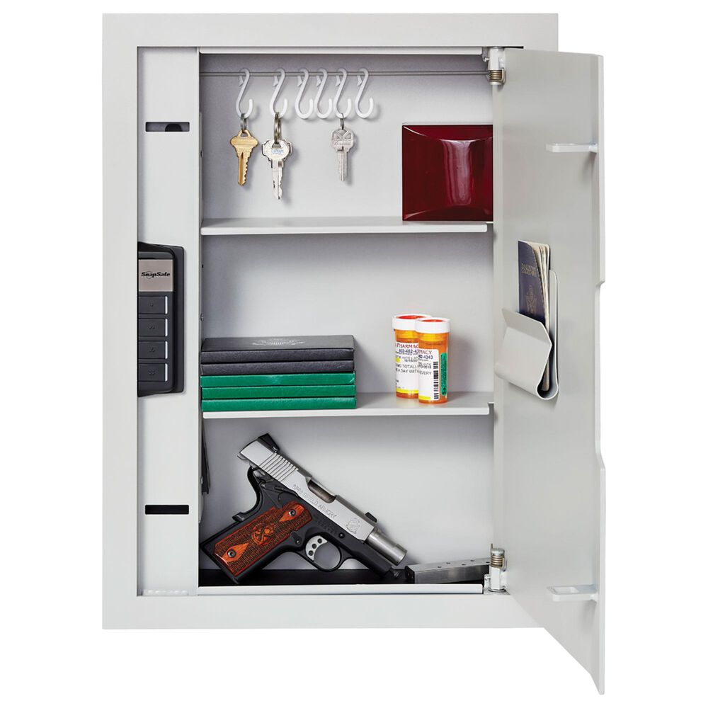 Snapsafe In-Wall Safe in Light Grey, , large