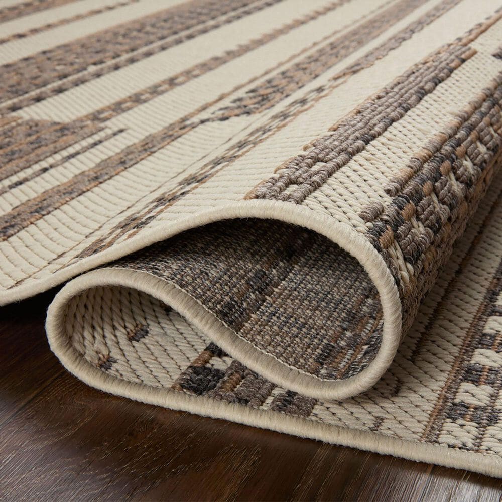 Loloi II Rainier 11&#39;6&quot; x 15&#39; Ivory and Taupe Area Rug, , large