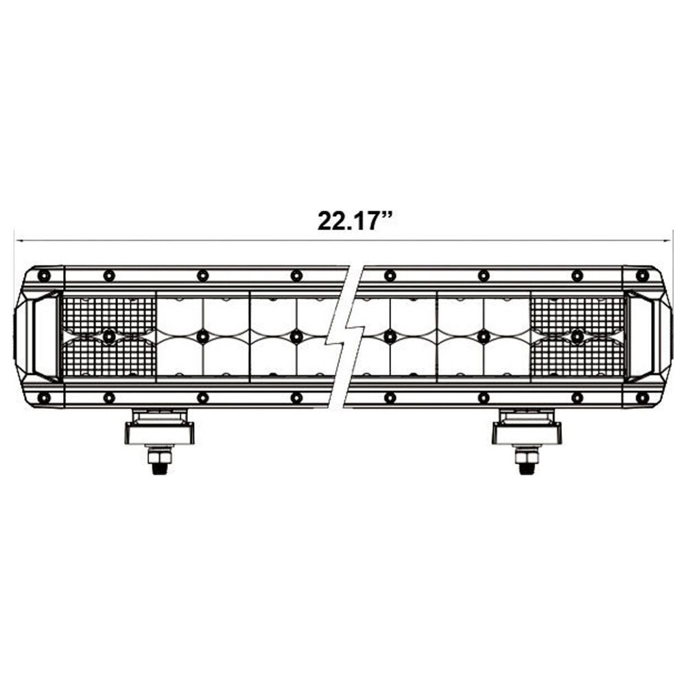 Das Companies Heise by Metra Lightbar 22In Dual Row Output Heated, , large