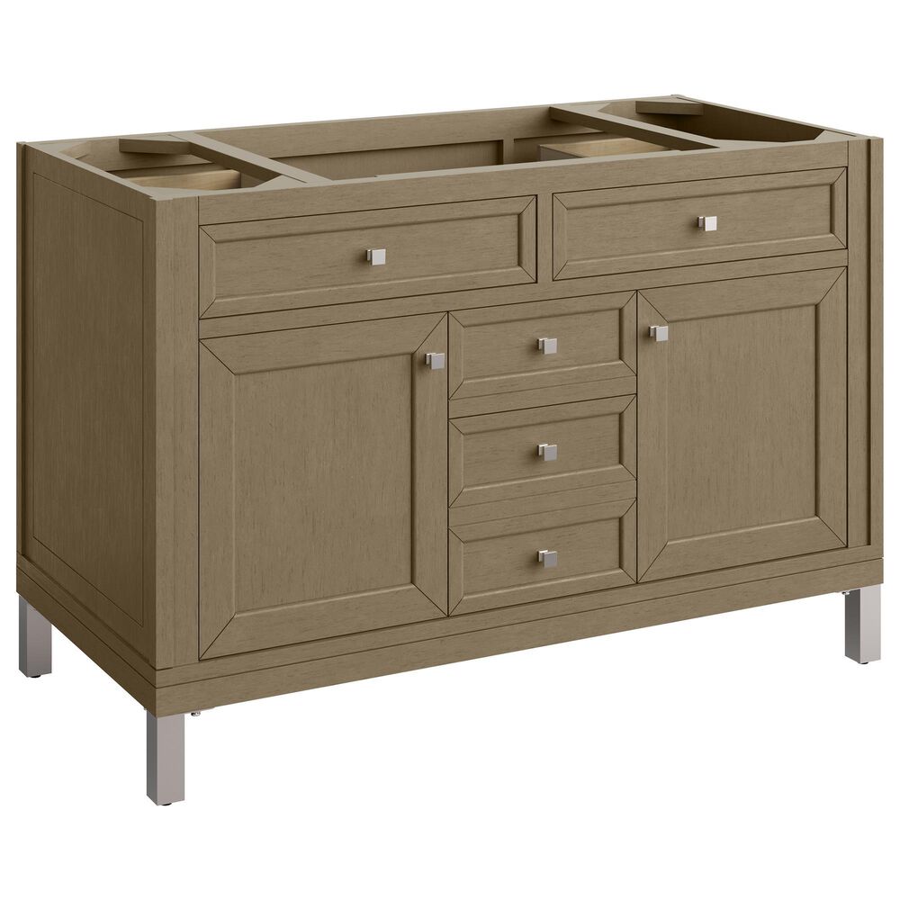 James Martin Vanities Chicago 48" Single Bathroom Vanity Cabinet in Walnut Whisper, , large