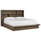 Riva Ridge Modern Loft Queen Platform Bed with Dresser, Chest, and Two Nightstands in Greystone, , large