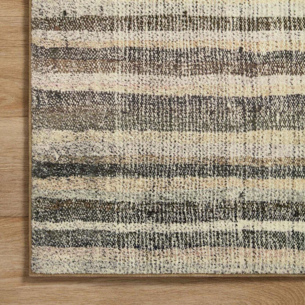 Chris Loves Julia x Loloi Humphrey 2&#39; x 5&#39; Natural and Moss Area Rug, , large