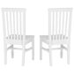 Linon Home Decor Percival Side Chair in White (Set of 2), , large