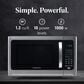 Faberware Professional 1.2 Cu. Ft. Microwave Oven in Stainless Steel, , large