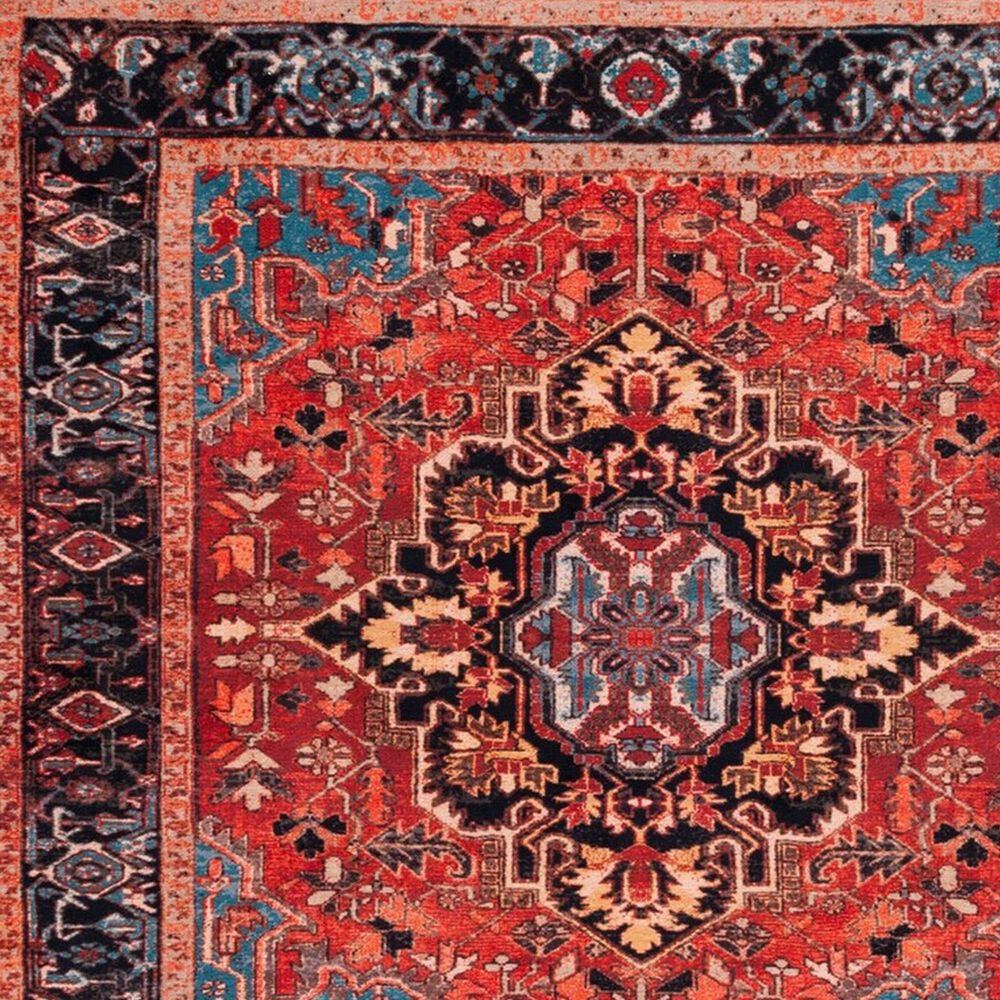 Safavieh Riviera RIV138Q 8&#39;9&quot; x 12&#39; Red and Blue Area Rug, , large
