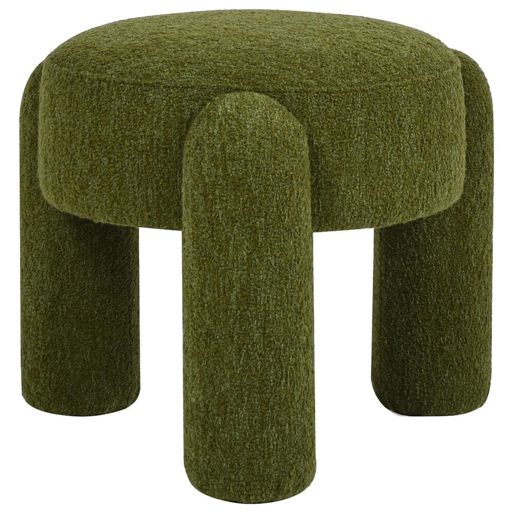 Jennifer Taylor Home Hugo Upholstered Ottoman in Moss Green, , large
