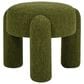 Jennifer Taylor Home Hugo Upholstered Ottoman in Moss Green, , large