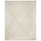 Amber Lewis x Loloi Gwyneth 11"6" x 15" Ivory and Silver Area Rug, , large
