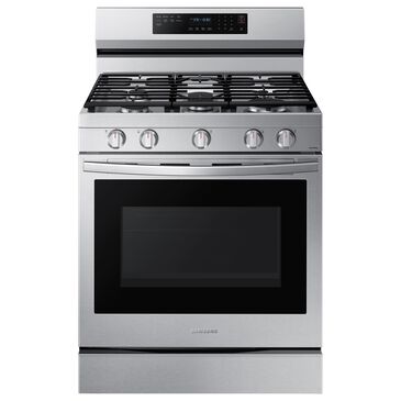 Samsung 6 Cu. Ft. Freestanding Gas True Convection Range with Wi-Fi and Air Fry in Stainless Steel, , large