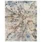 Surya Laila LAA-2316 9" x 12"2" Teal, Orange, Saffron, Gray, Beige and Cream Area Rug, , large