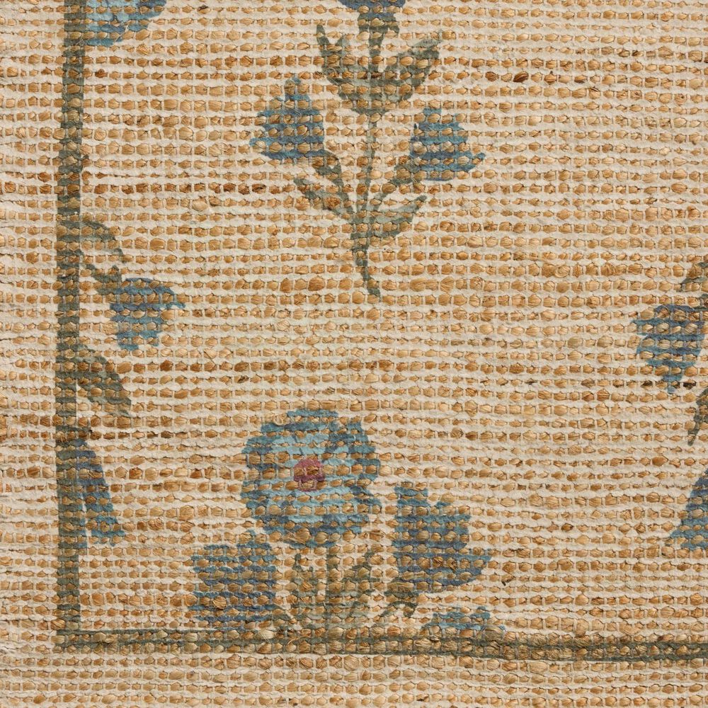 Chris Loves Julia x Loloi Rue Moss and Blue 7'6" x 9'6" Area Rug, , large
