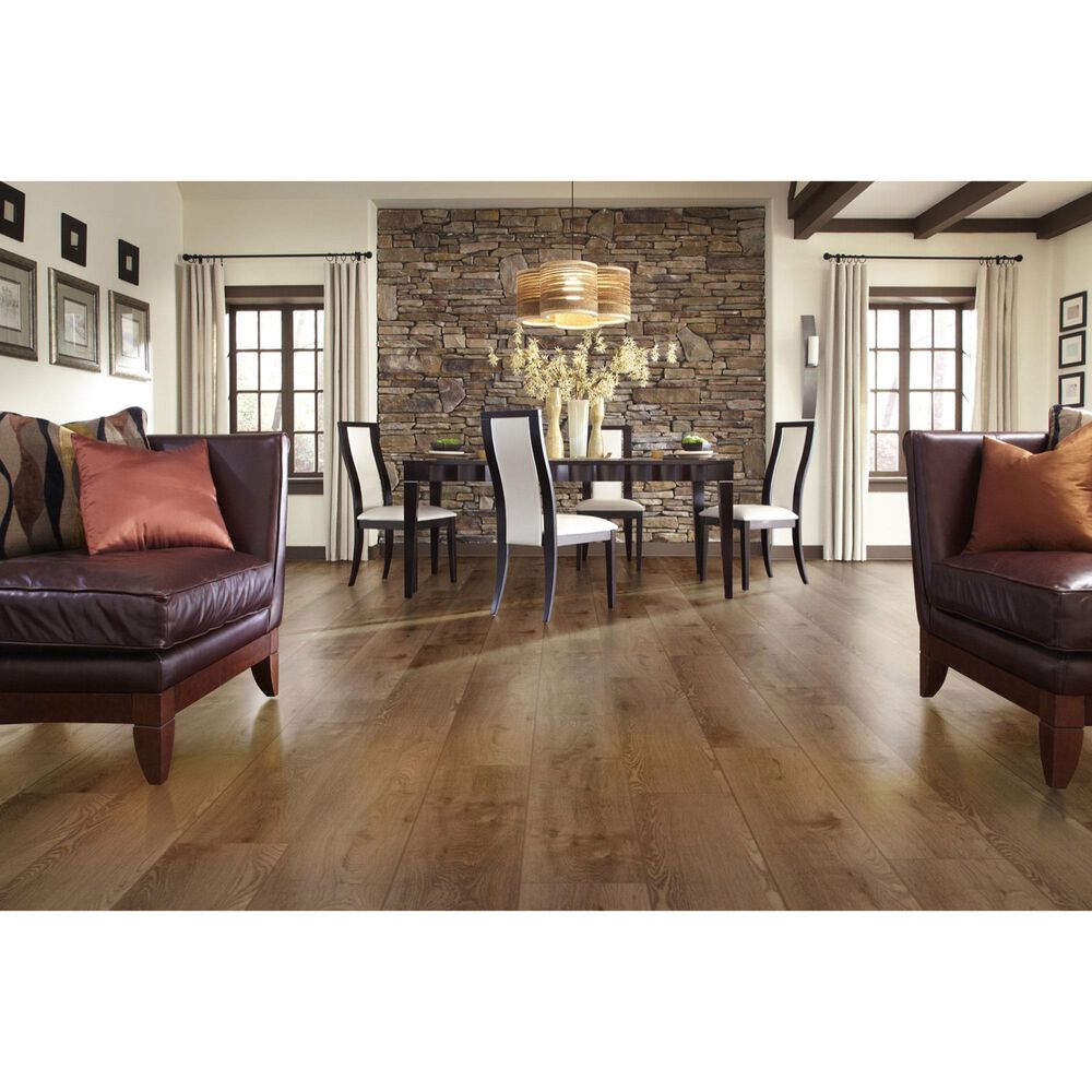 Happy Feet International All Star II Gunstock 7" x 48" Luxury Vinyl Plank, , large