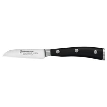 Wusthof Trident Classic Ikon 3" Paring Knife in Stainless Steel and Black, , large