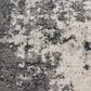 Central Oriental Minerva Fitz 7"10" x 9"10" Grey and Blue Area Rug, , large