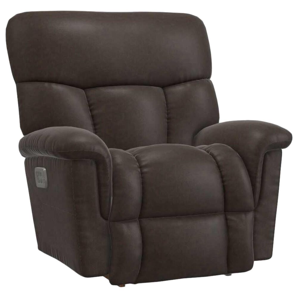 La-Z-Boy Mateo Power Rocking Recliner with Headrest and Lumbar in Chocolate, , large