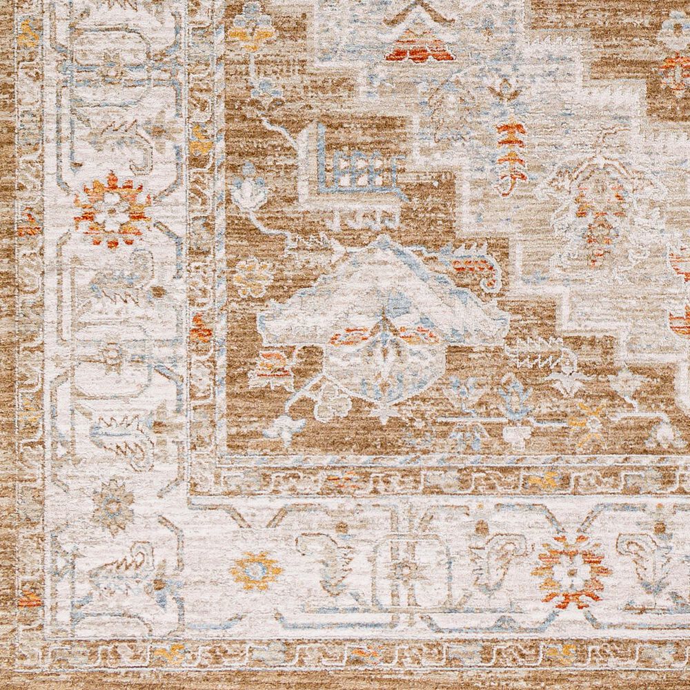 Surya Avant Garde AVT-2315 2&#39;7&quot; x 10&#39; Orange, Blue and Beige Runner, , large
