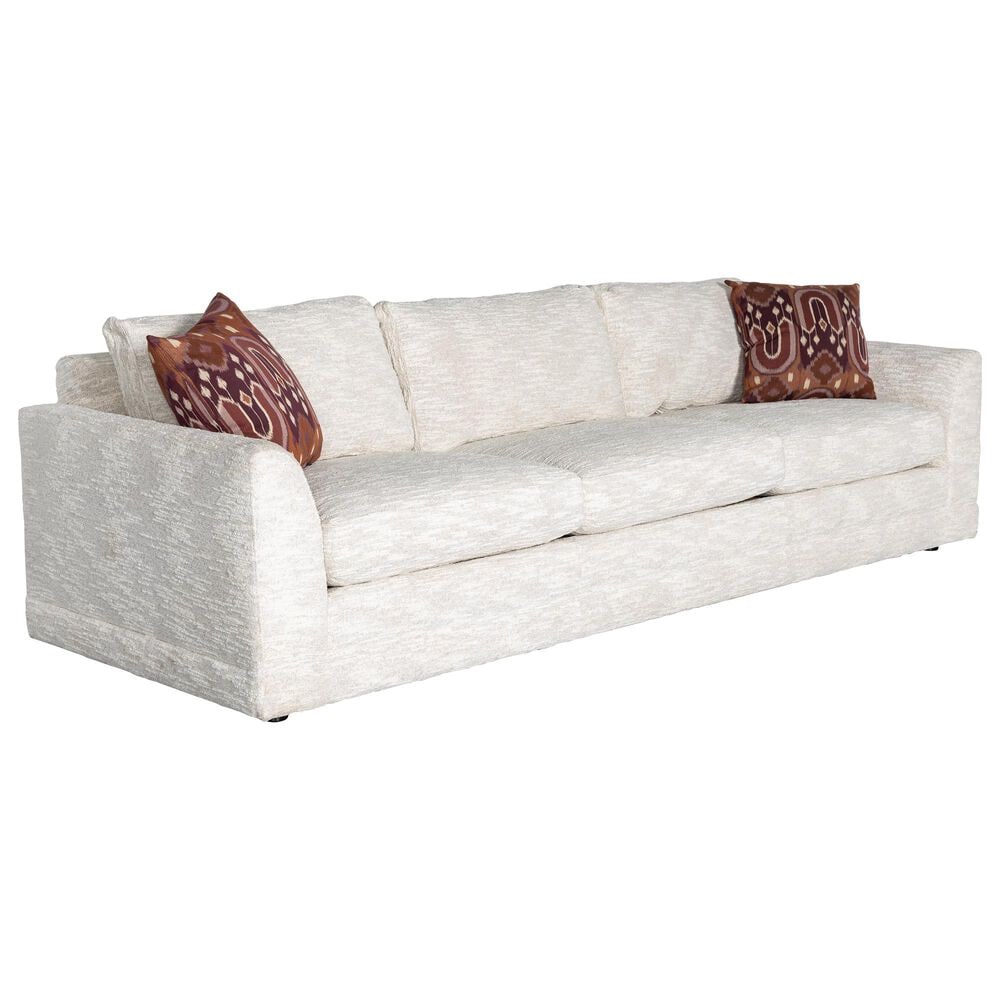 Sam Moore Granger Stationary Sofa in White, , large