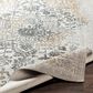 Surya Aisha Charcoal, Gray, Mustard and Light Gray 6"7" x 9"6" Area Rug, , large