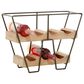 Maple and Jade 14" Wood Wine Rack in Brown, , large