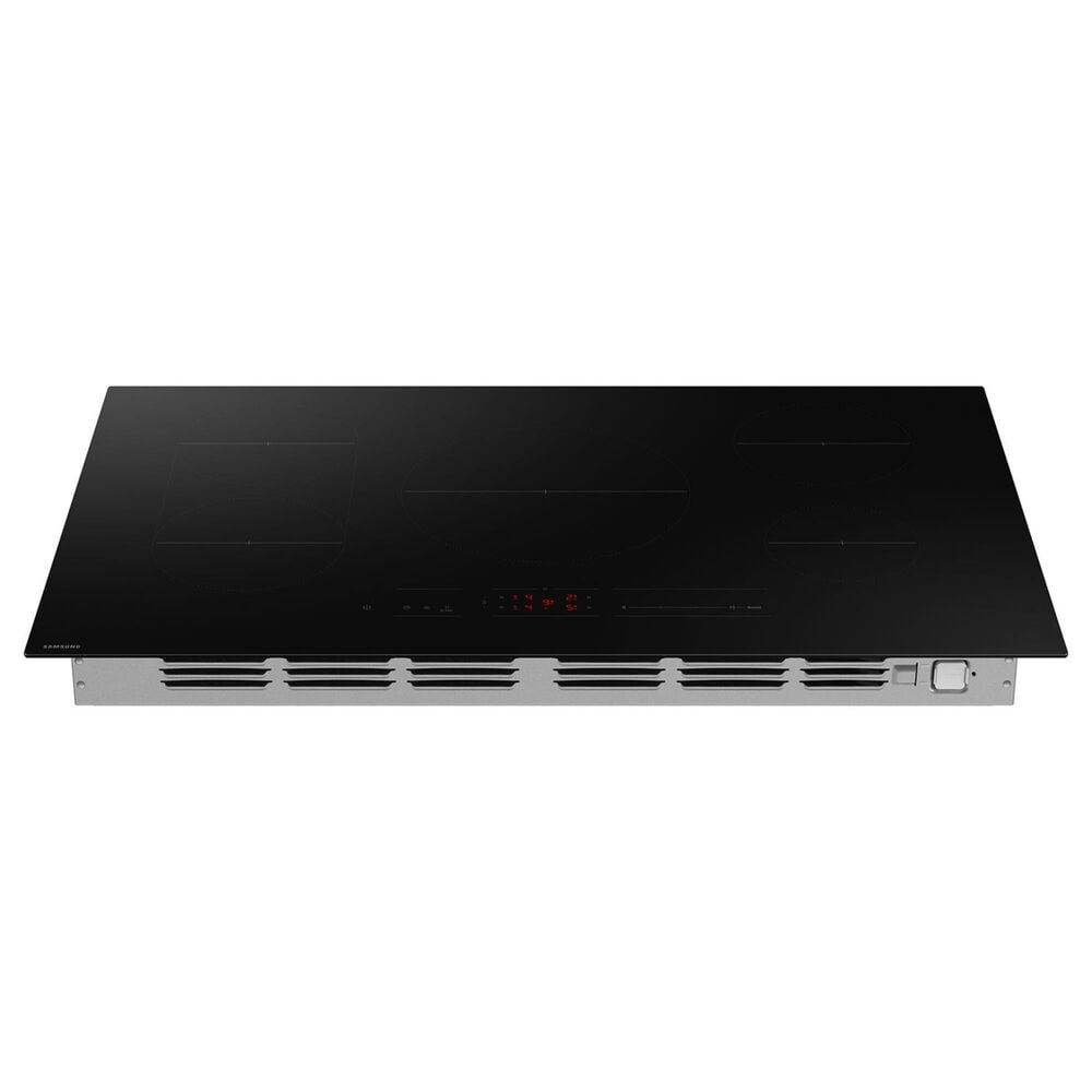 Samsung 36&quot; Induction Cooktop with Anti-Scratch Matte Glass and Sync Burners in Black, , large