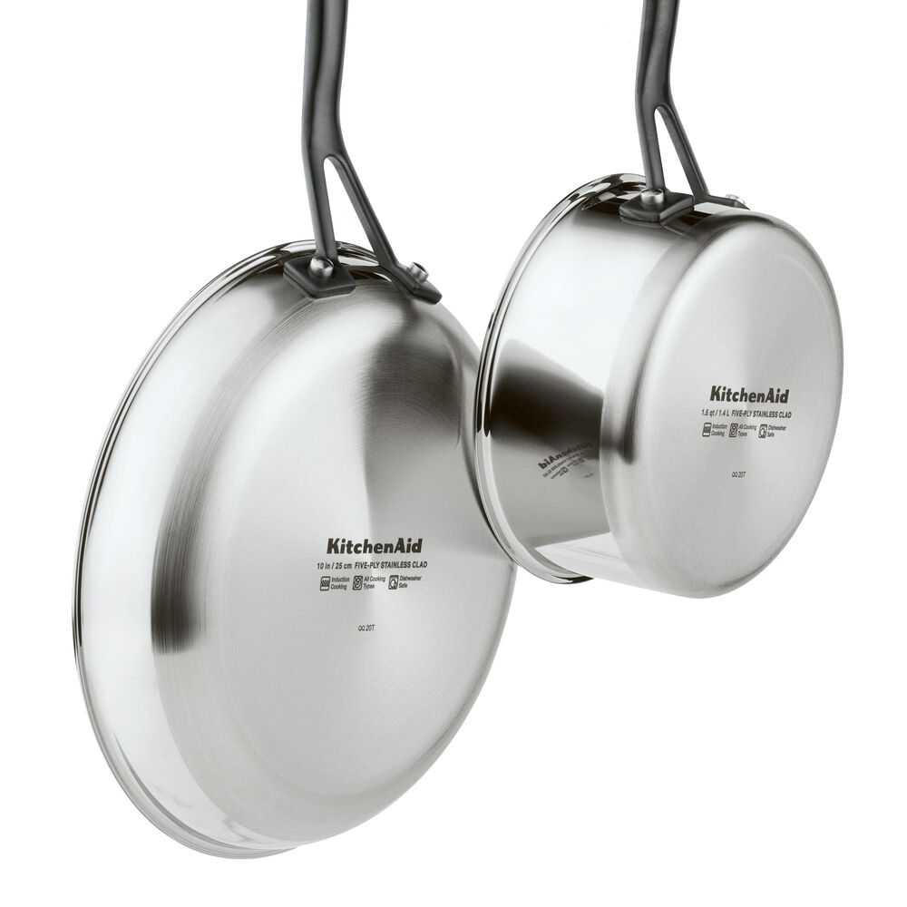 Kitchenaid Cookware Set, Stainless Steel