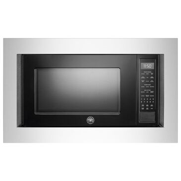 Bertazzoni 24" Built-In Microwave Oven in Black, , large