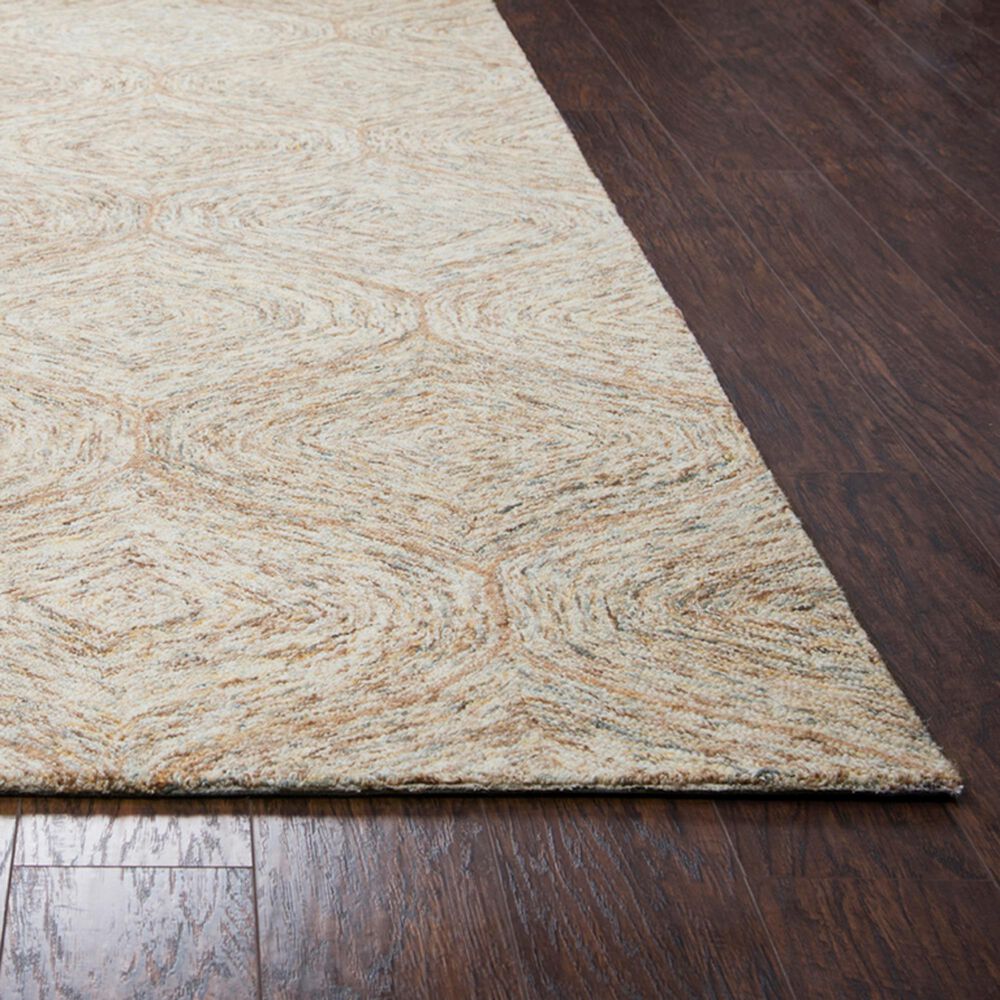 RIZZY Brindleton 2&#39;6&quot; x 8&#39; Brown Runner, , large