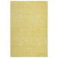 Dalyn Rug Company Solace SL12 9" x 12" Yellow Area Rug, , large