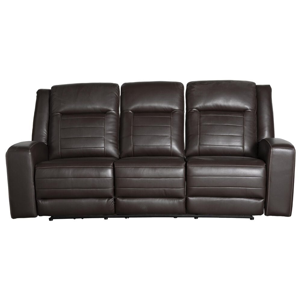 Interlochen Power Reclining Sofa with Adjustable Headrest in Deltona Cedar, , large