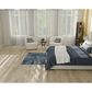 Nourison Garden Oasis GOA02 Navy 3" x 5" Indoor/Outdoor Area Rug, , large