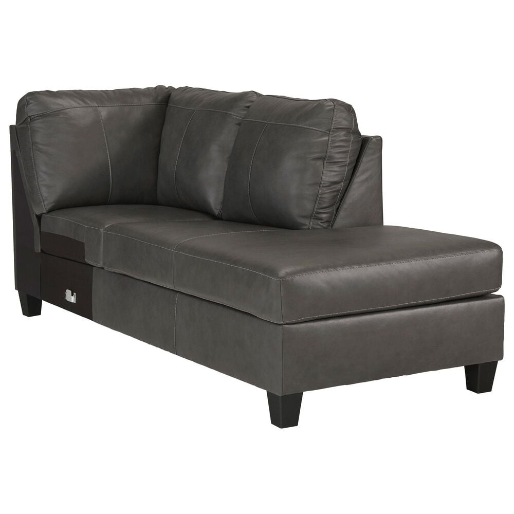 Ashley Valderno 2-Piece Right Facing Sectional with Chaise in Fog, , large