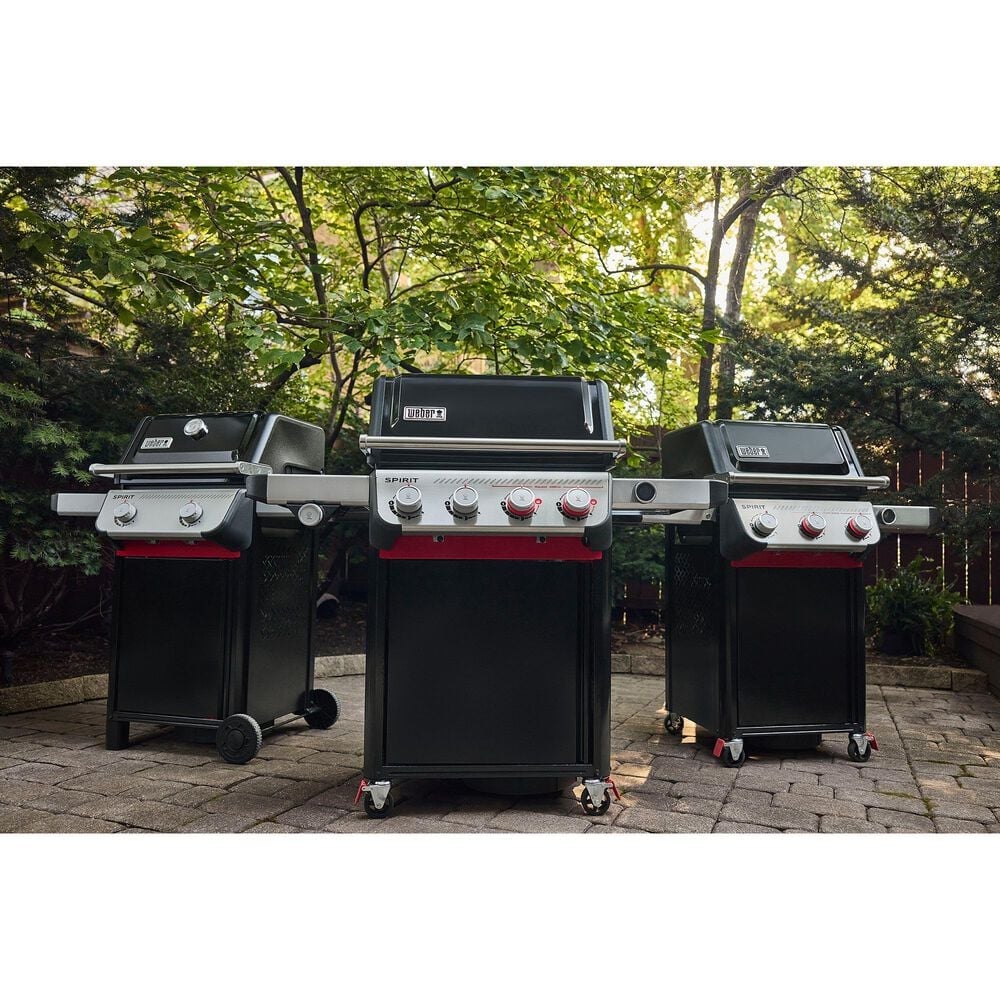 Weber Spirit E-210 Liquid Propane Gas Grill in Black, , large