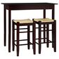 Linden Boulevard Marnie Tavern Pub Table Set in Espresso, , large