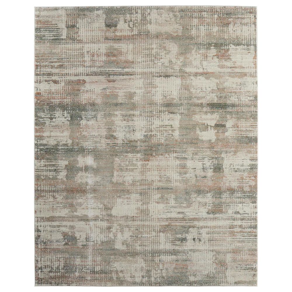 Feizy Eden 39QWF Ivory and Multicolor 6"4" x 9"2" Area Rug, , large