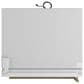 Forno Milano Espresso 17.2 Cu. Ft. Bottom Freezer Refrigerator with Left Swing in White, , large