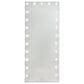 Impressions Vanity Hollywood Glow Vanity Full Length Mirror in Glossy White, , large