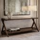 Porter Designs Canberra Console Table in Walnut, , large