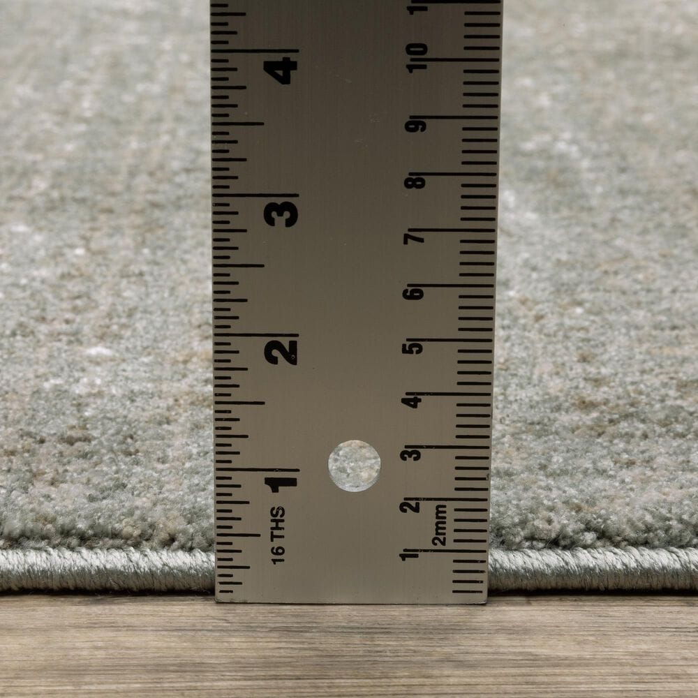 Oriental Weavers Mallory MAL01 Grey and Blue 6&#39;7&quot; x 9&#39;6&quot; Area Rug, , large
