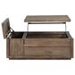 Shannon Hills Denali Lift-Top Coffee Table in Toasted Acacia, , large